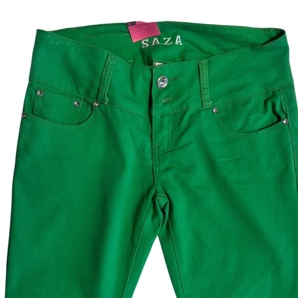 Women's Green Skinny Pants